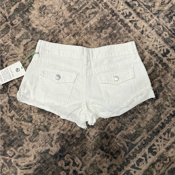 PTCL White Denim Shorts for Women SIZE 27 - Picture 11 of 12